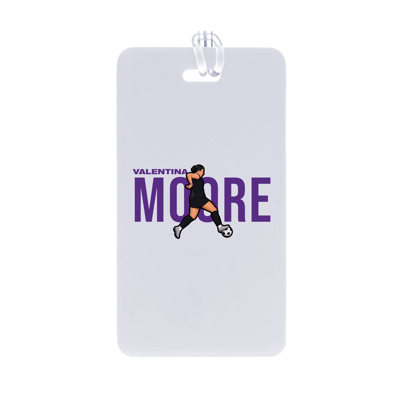 Bag Tag — Player Name in Classic