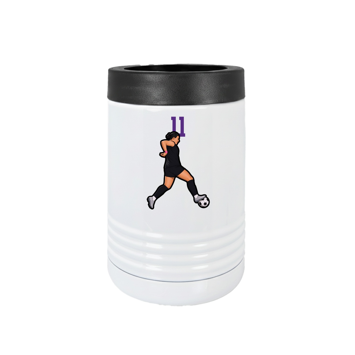 Beverage Holder — Number Top in White