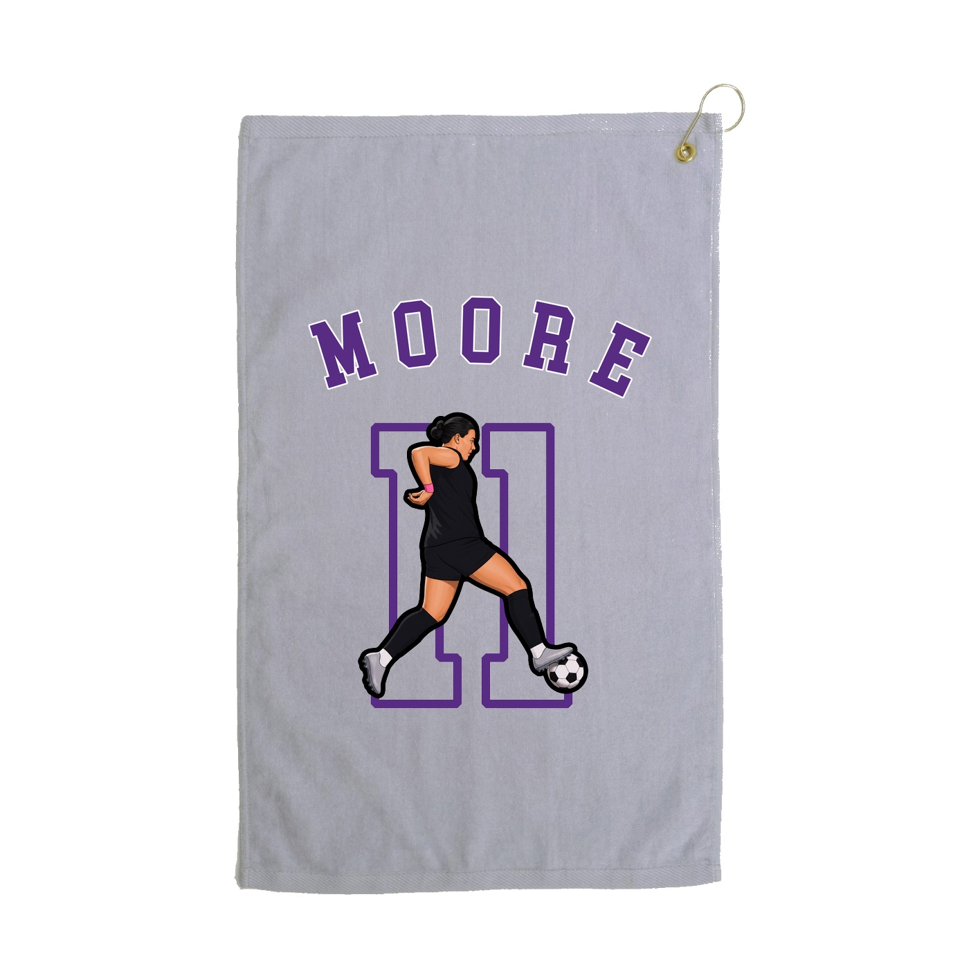 Golf Towel — Shirsey Arch in Grey