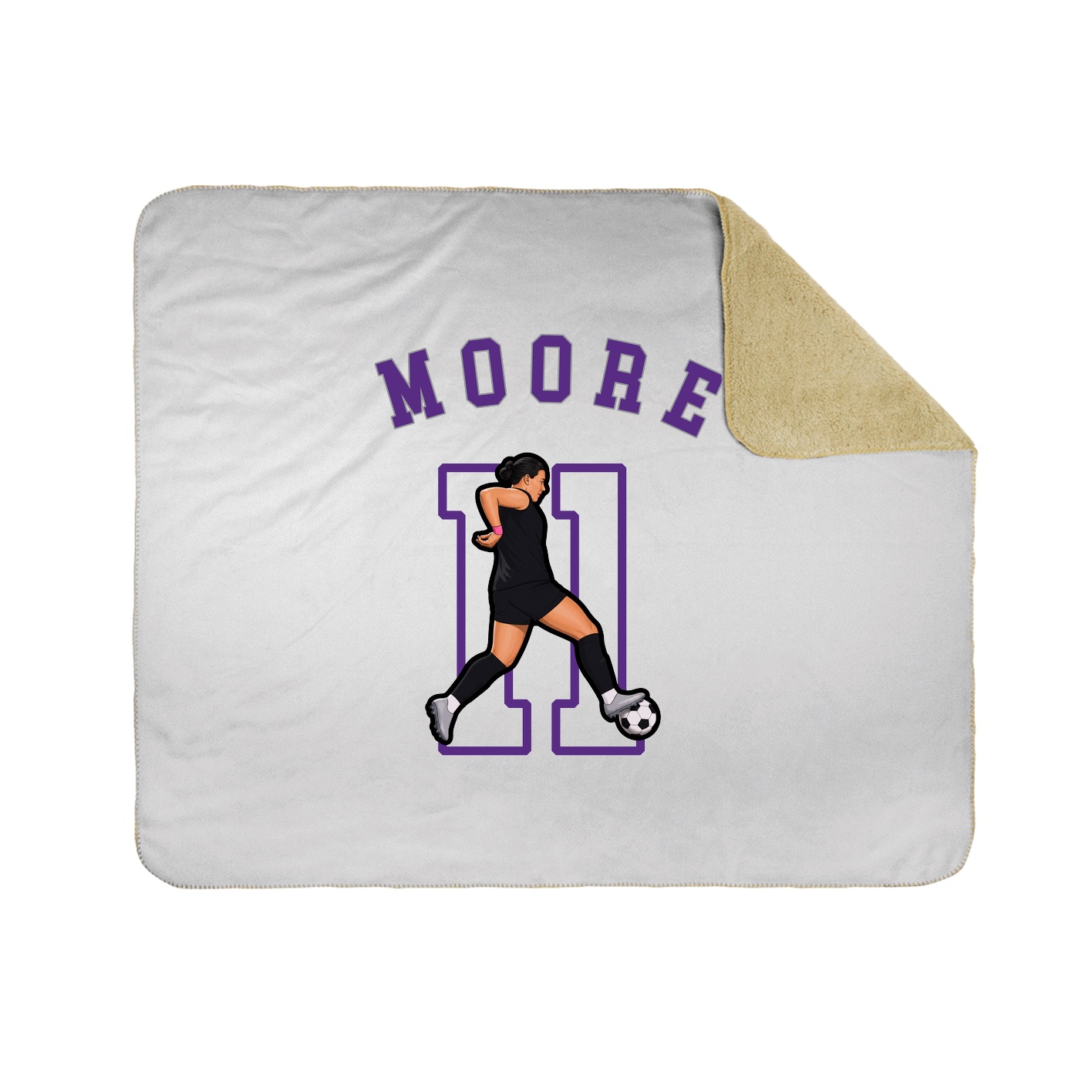 Throw Blanket — Shirsey Arch in White