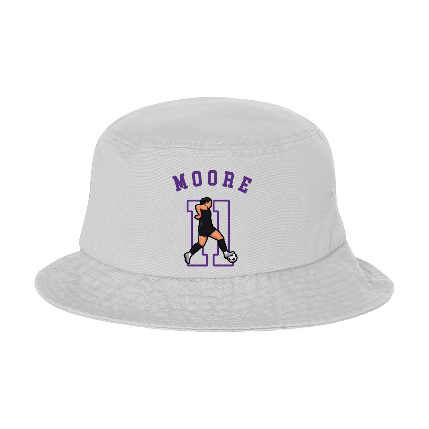Bucket Cap — Shirsey Arch in White