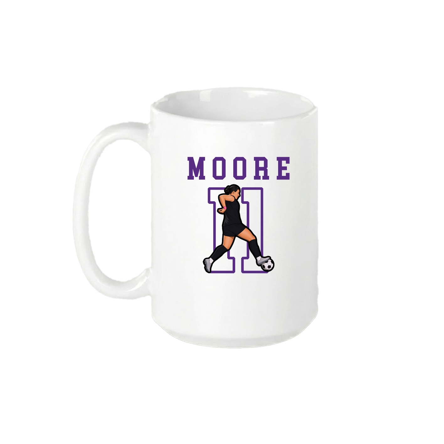 15oz Coffee Mug — Shirsey in White