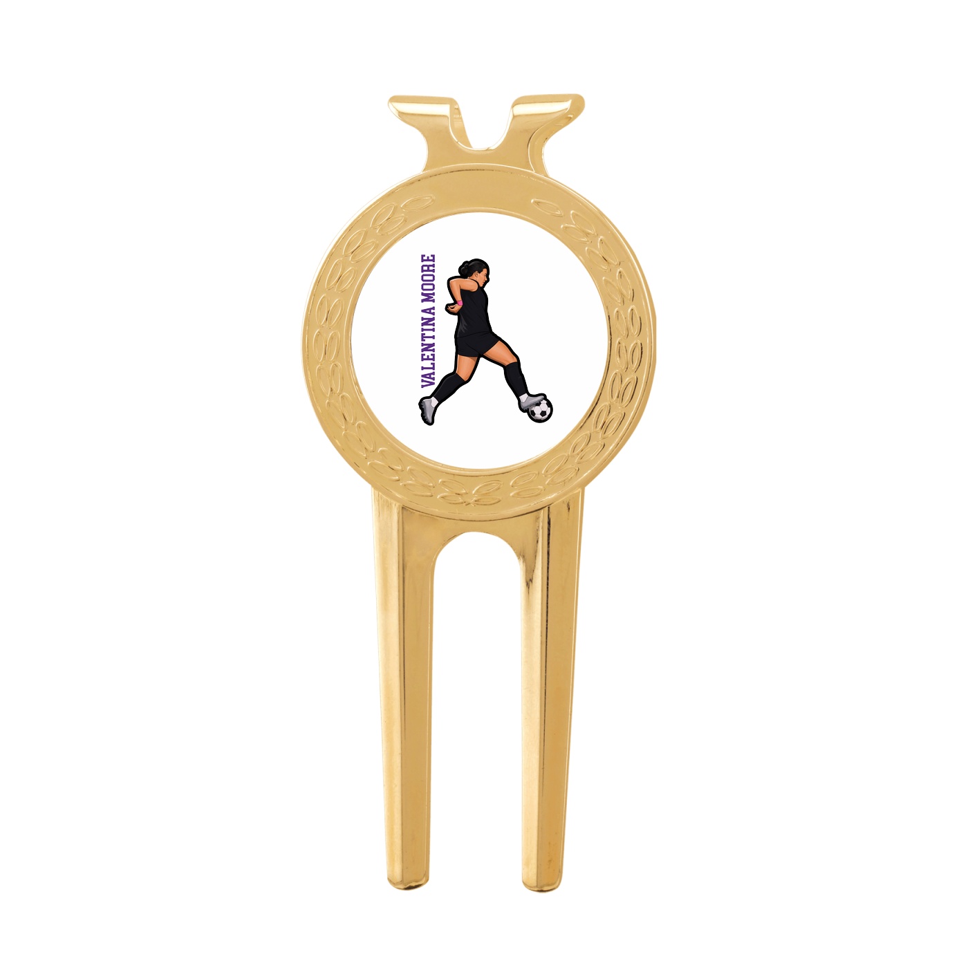 Divot Tool with Ball Marker — Name Vertical in Classic