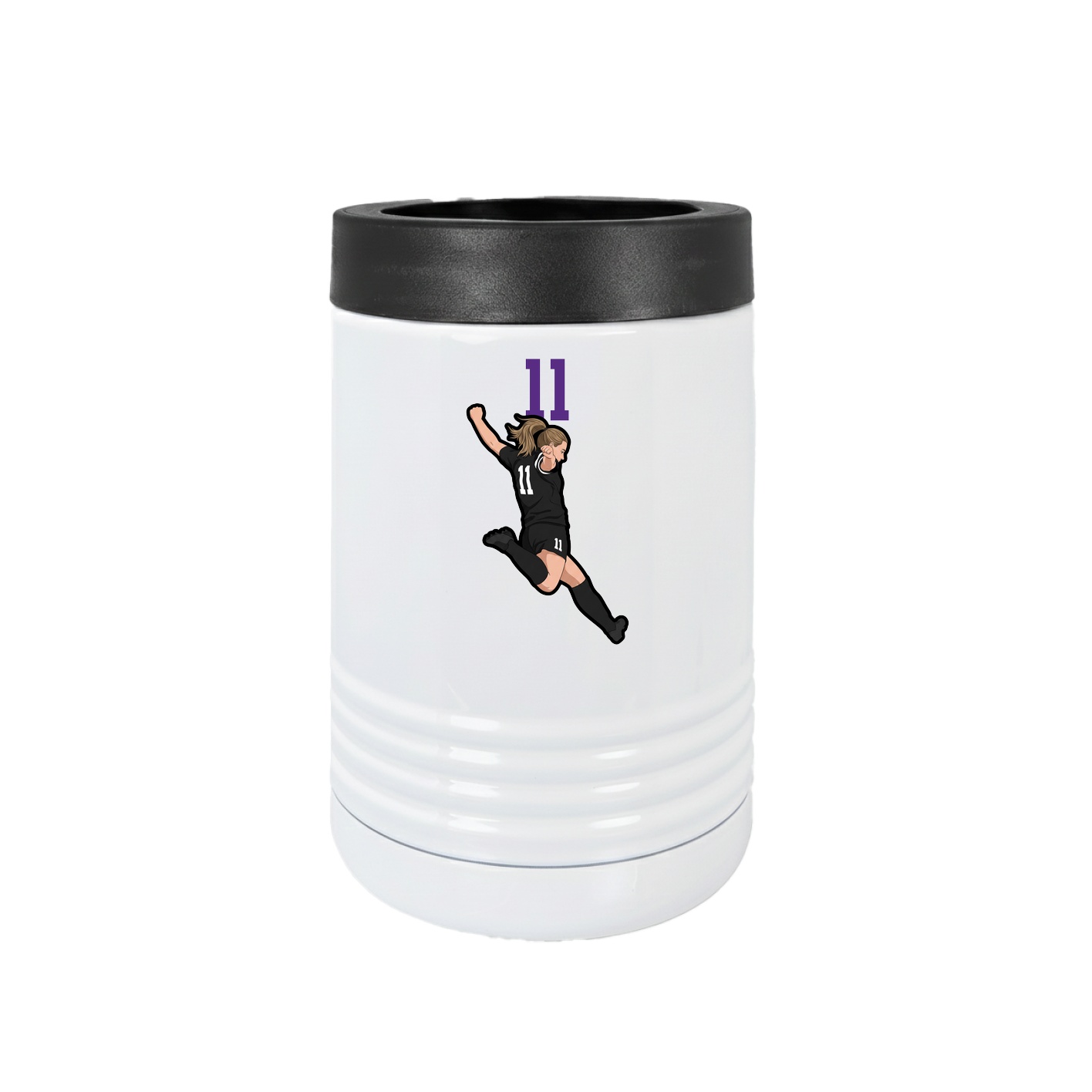 Beverage Holder — Number Top in White