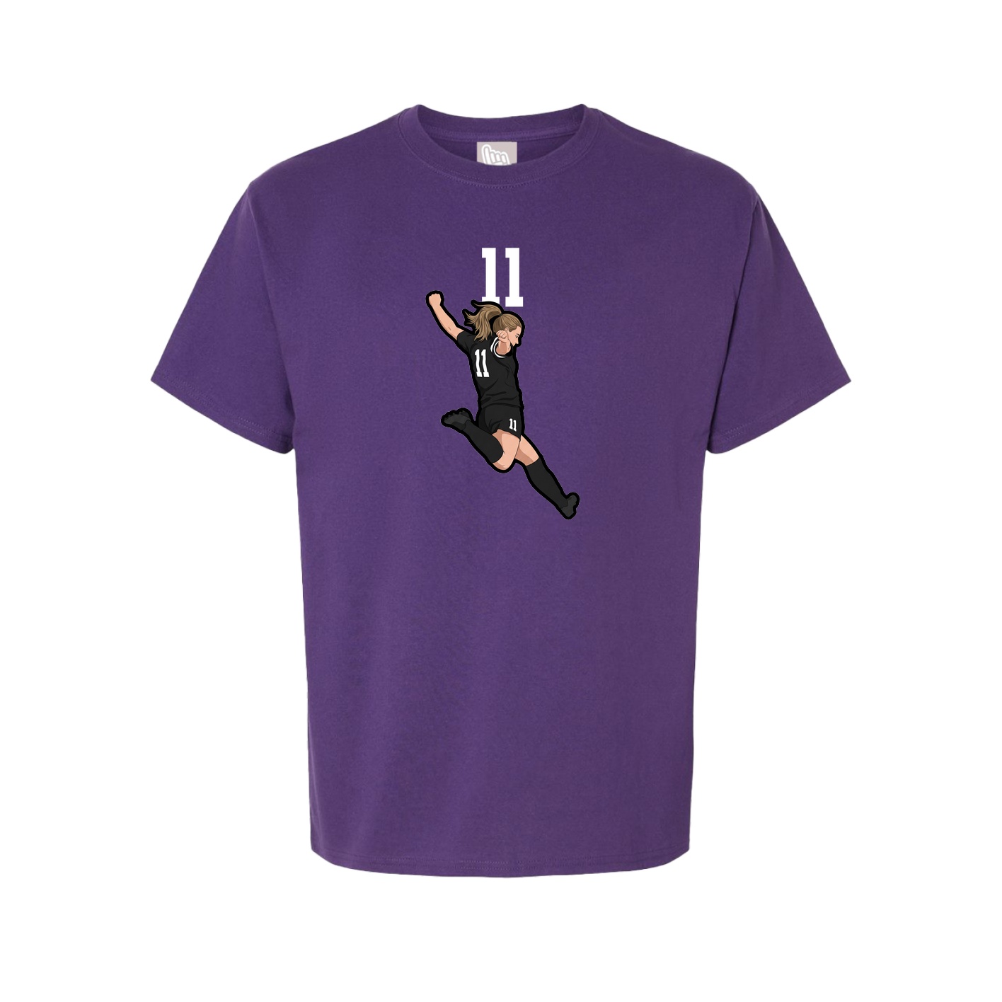 Tee — Number Top in Purple