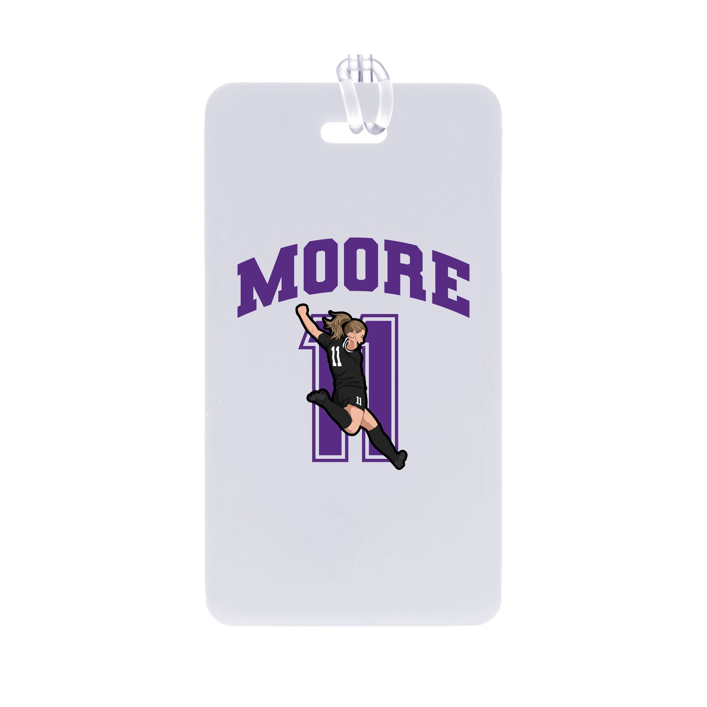 Bag Tag — Number in Classic