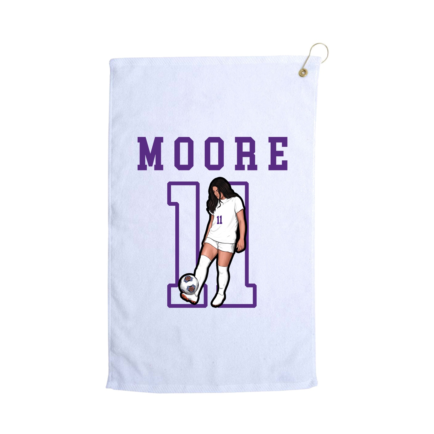 Golf Towel — Shirsey in White