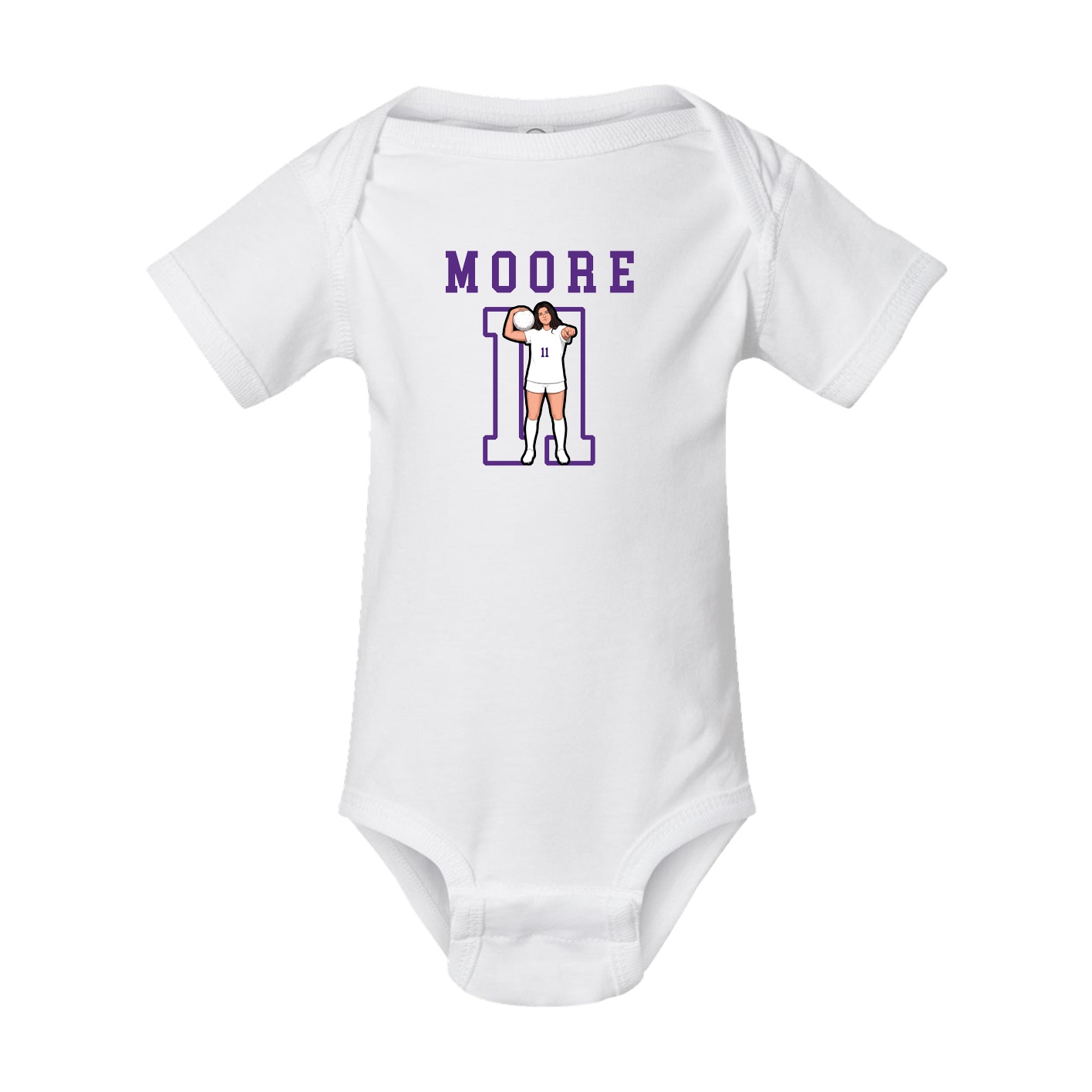 Baby Onesie — Shirsey in White
