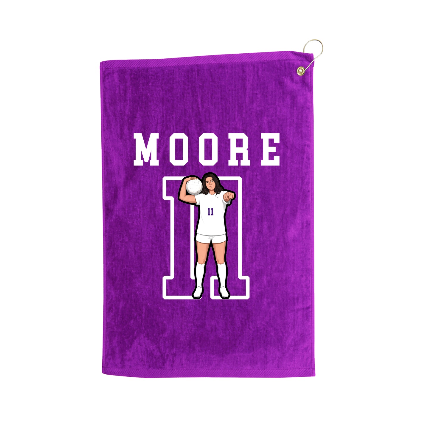 Golf Towel — Shirsey in Purple