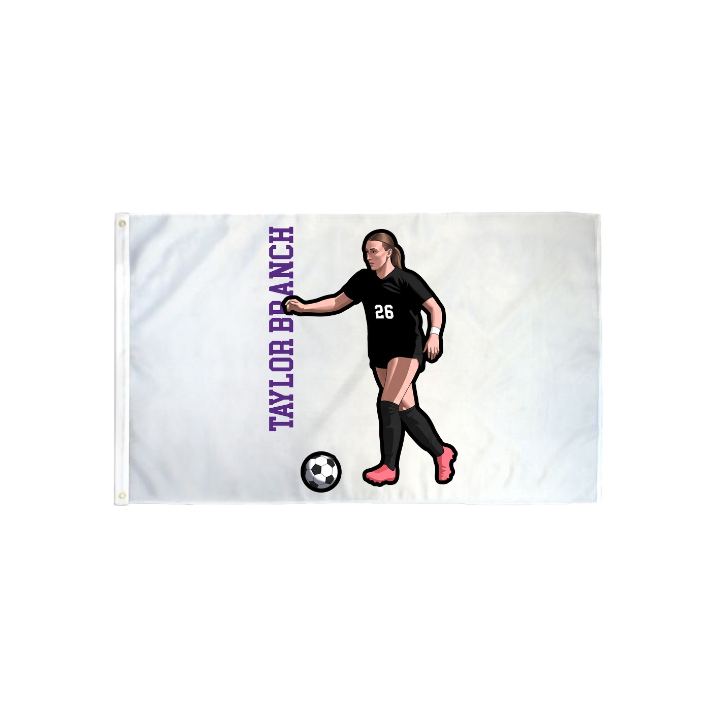 3x5 Flag — Name Vertical in Classic