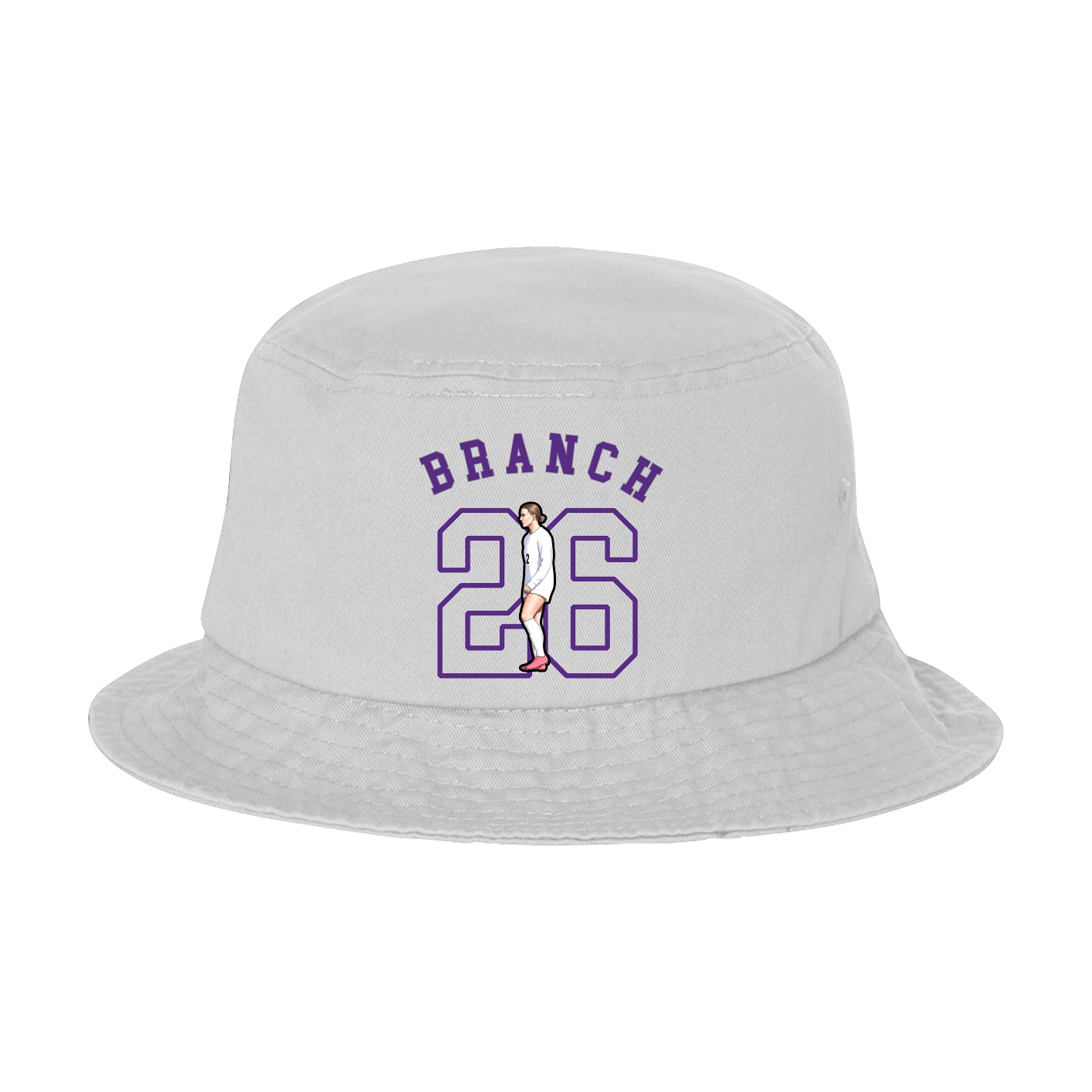 Bucket Cap — Shirsey Arch in White