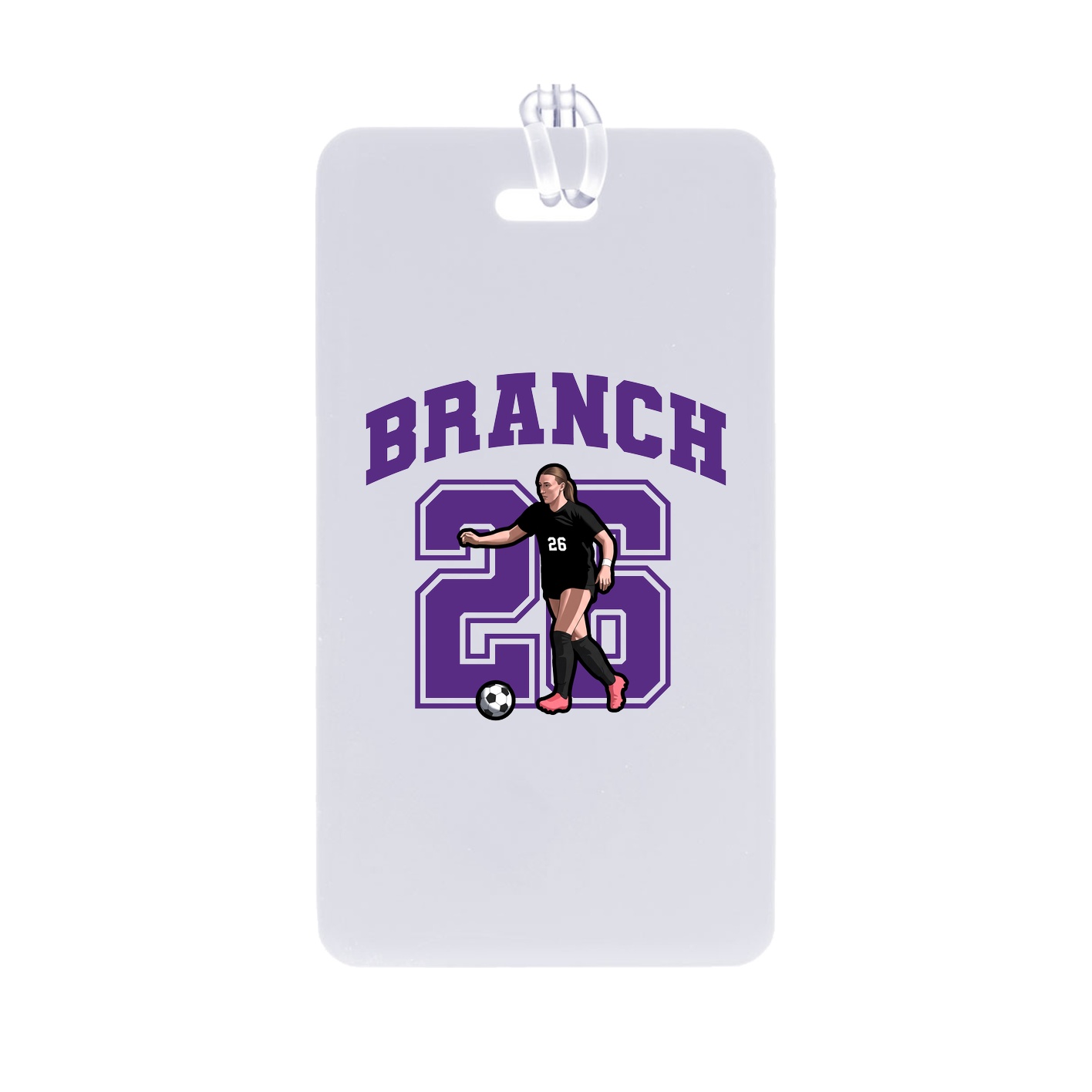 Bag Tag — Number in Classic