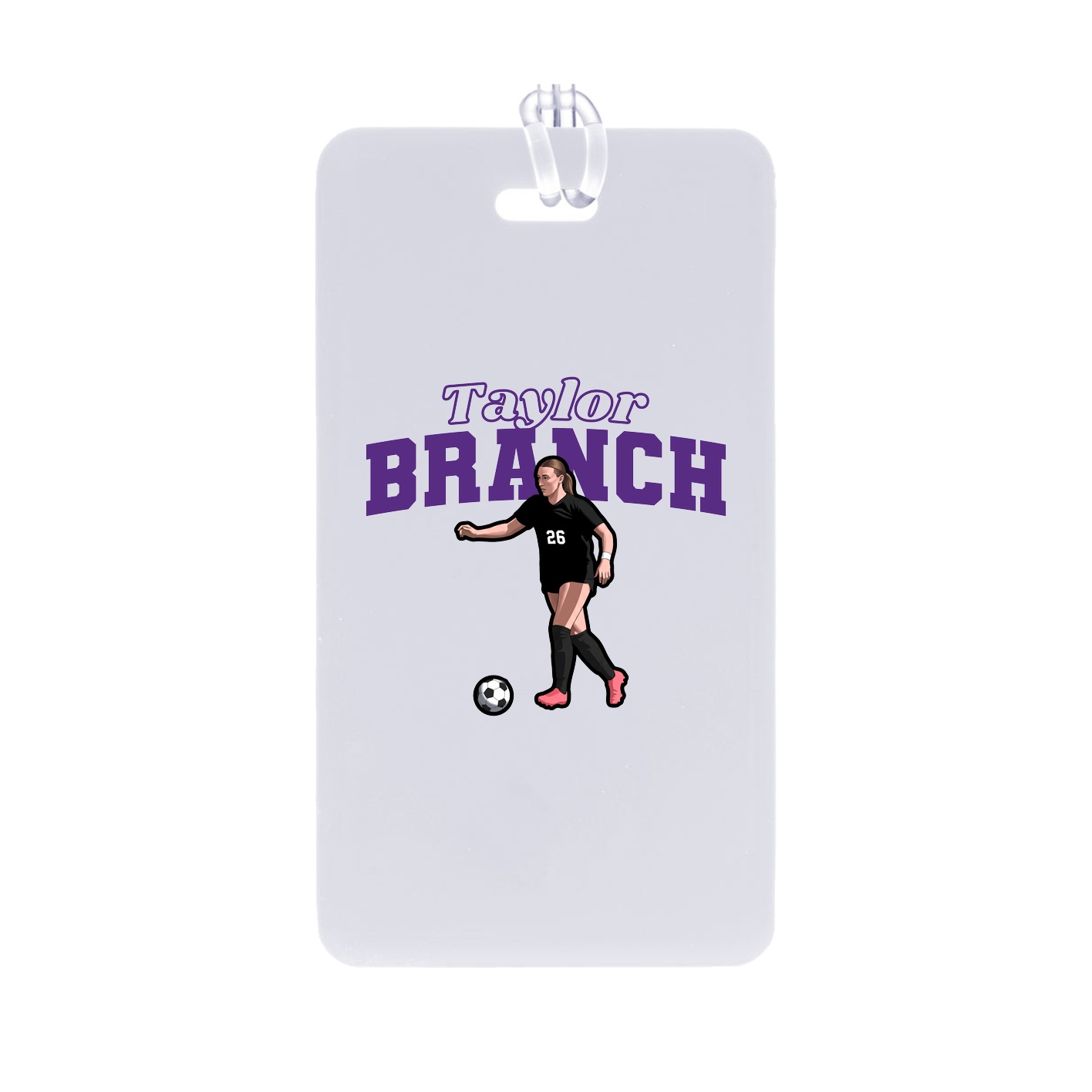 Bag Tag — Name Arch in Classic