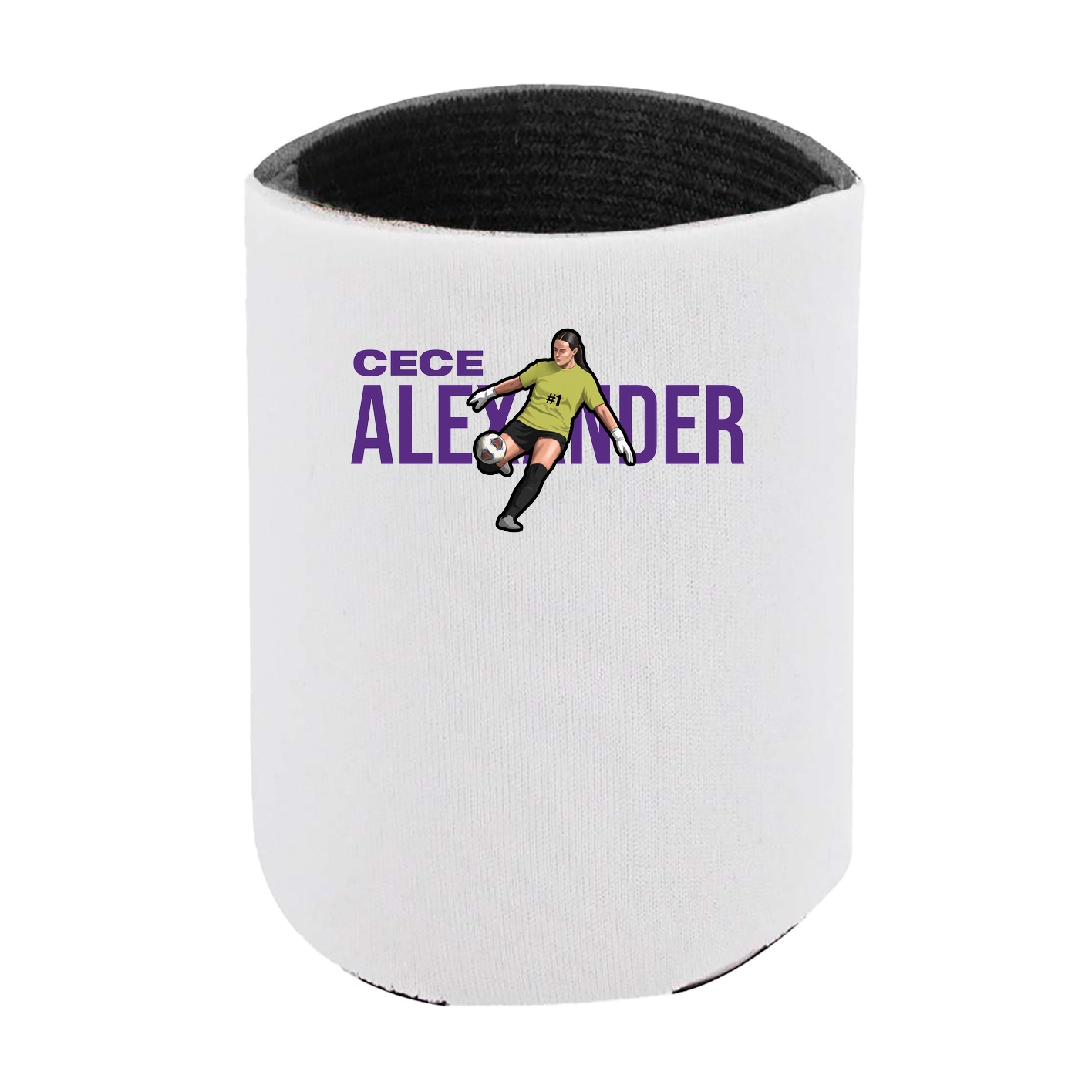 Can Holder — Player Name in White