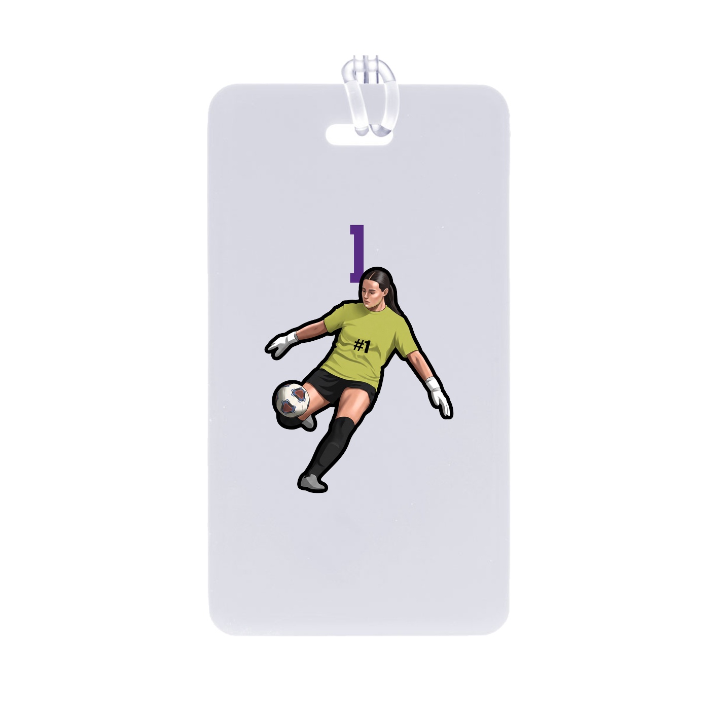 Bag Tag — Number Top in Classic