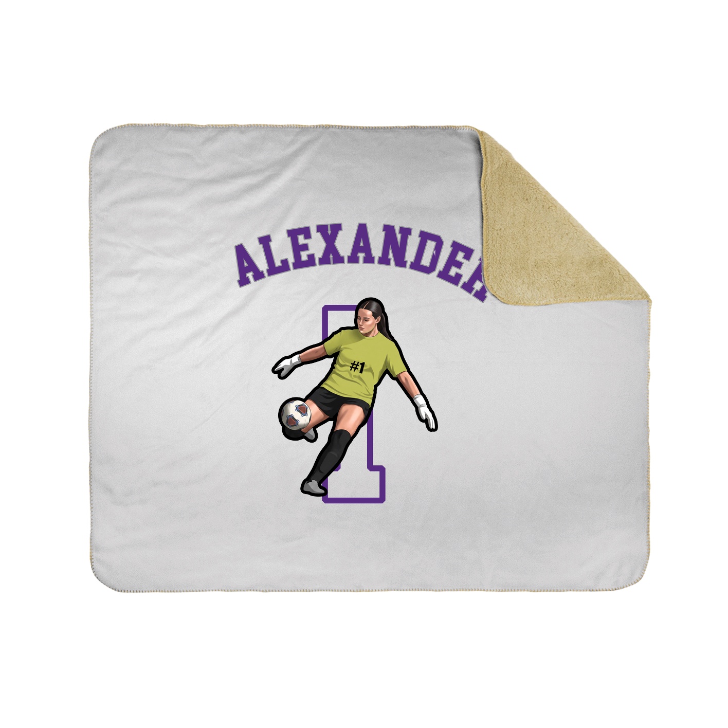 Throw Blanket — Shirsey Arch in White