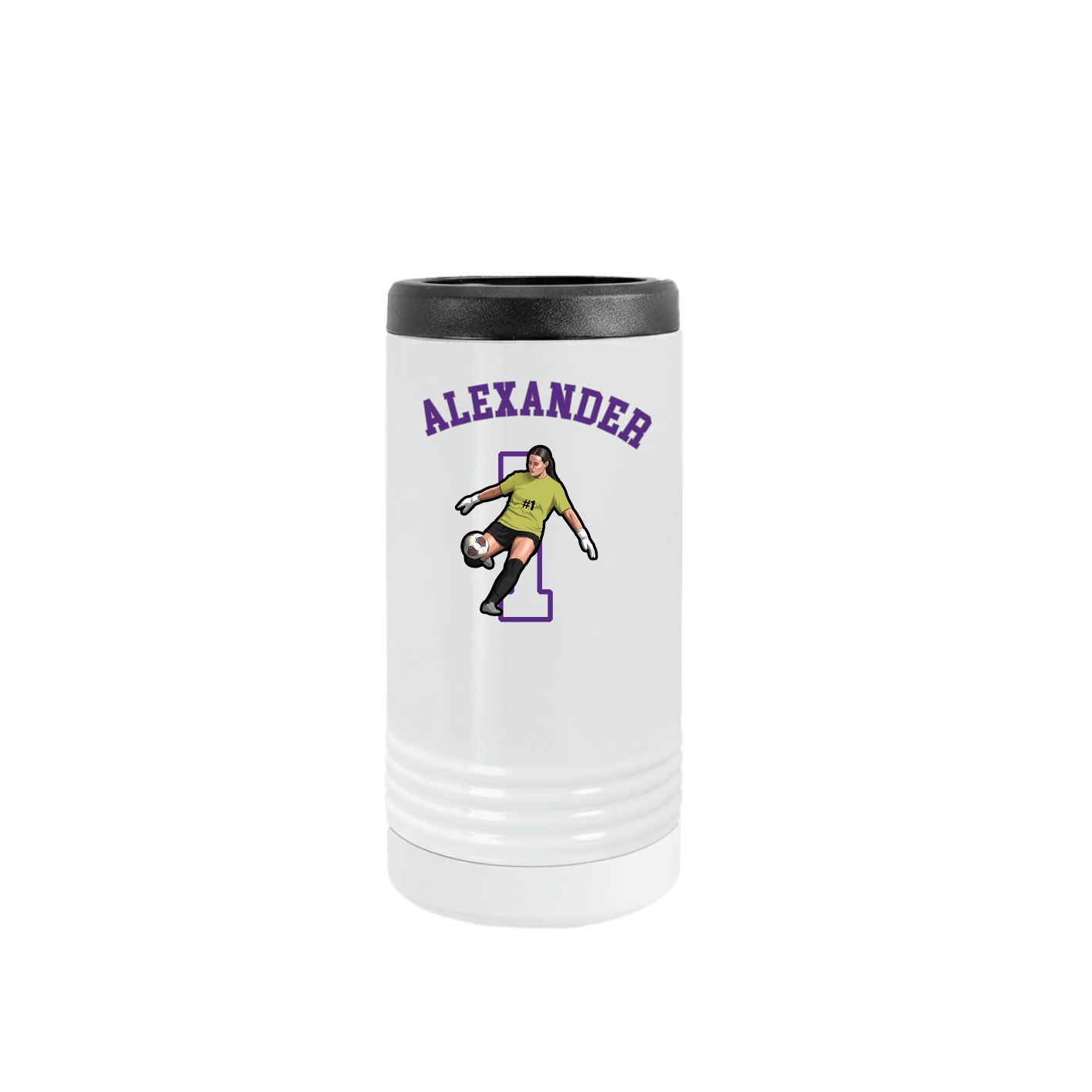 Slim Beverage Holder — Shirsey Arch in White