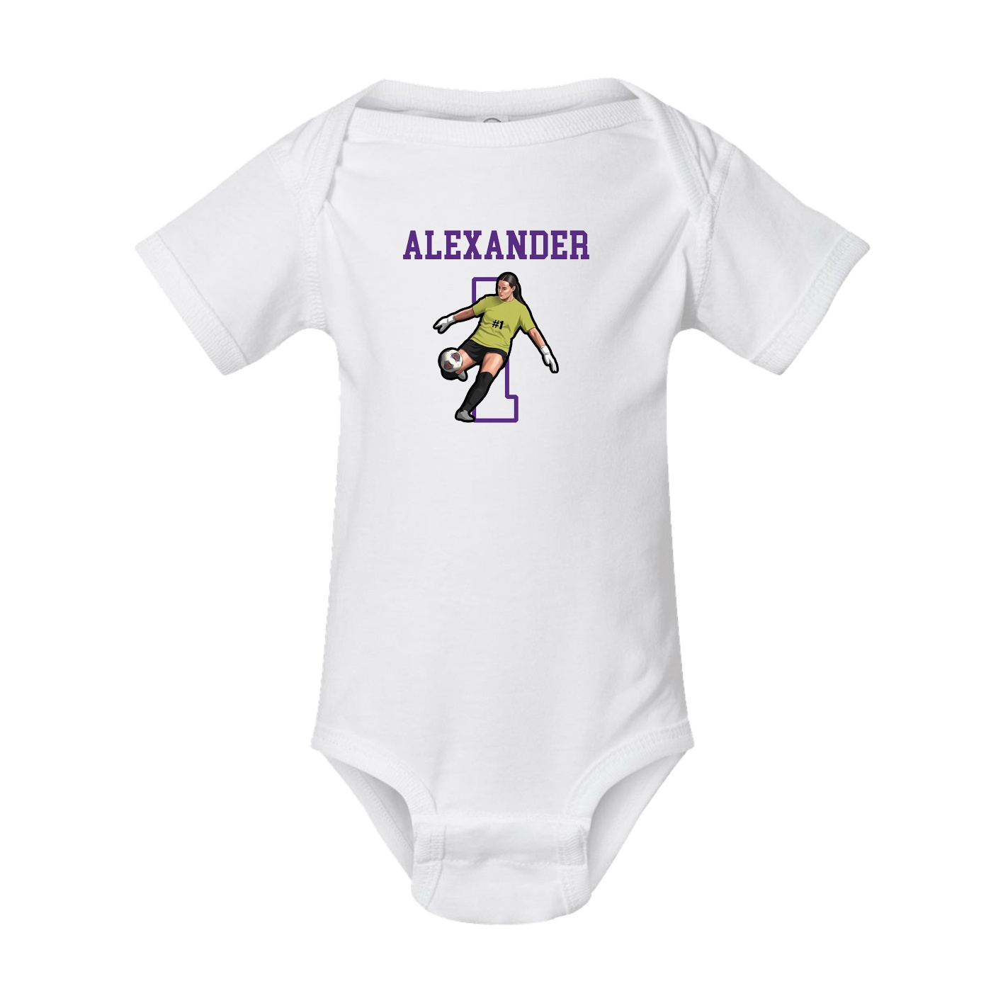 Baby Onesie — Shirsey in White