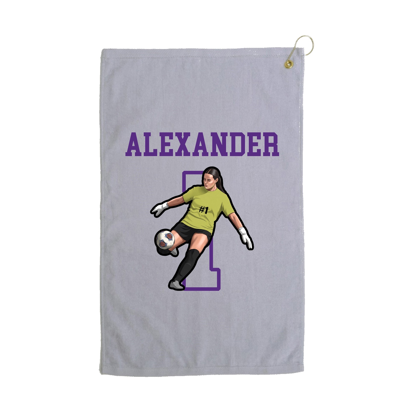 Golf Towel — Shirsey in Grey