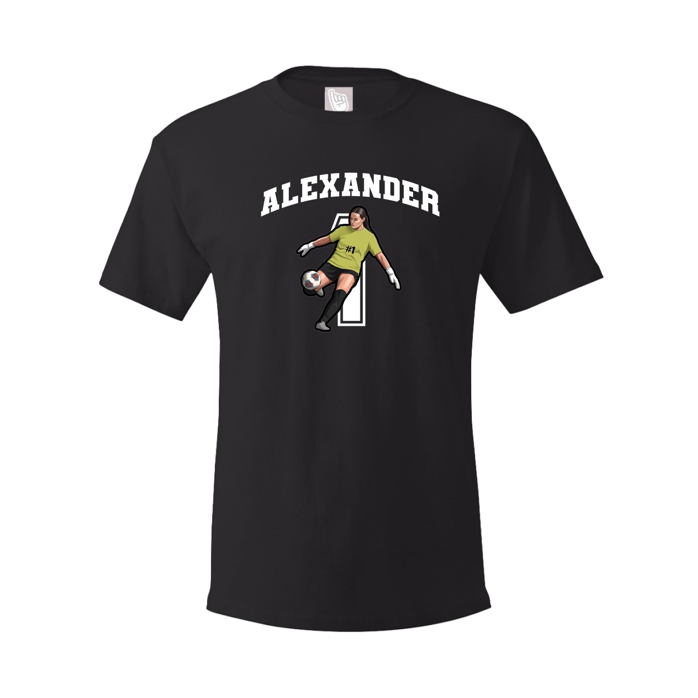 Tee — Number in Black