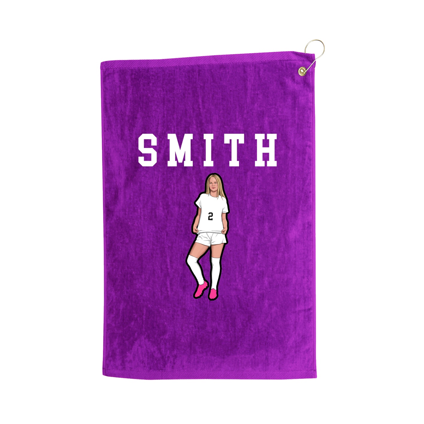 Golf Towel — Shirsey in Purple