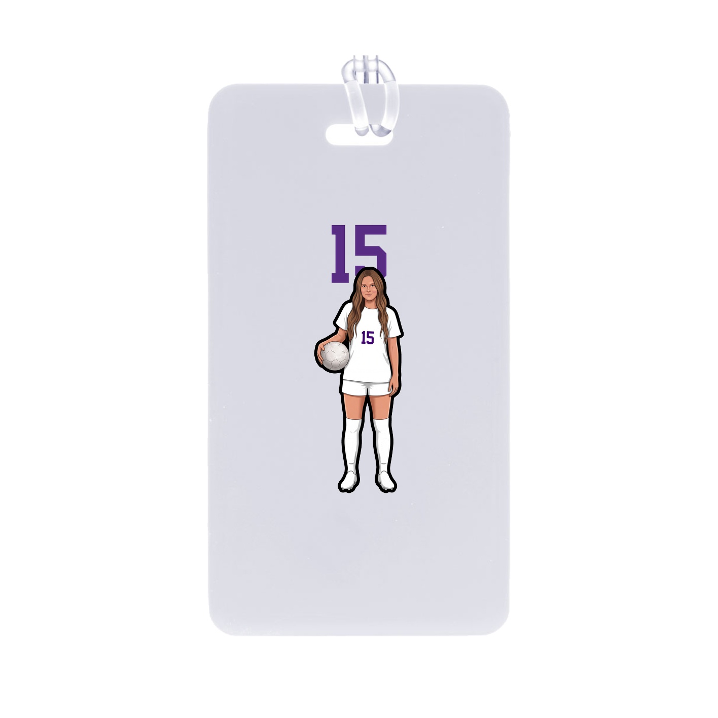 Bag Tag — Number Top in Classic