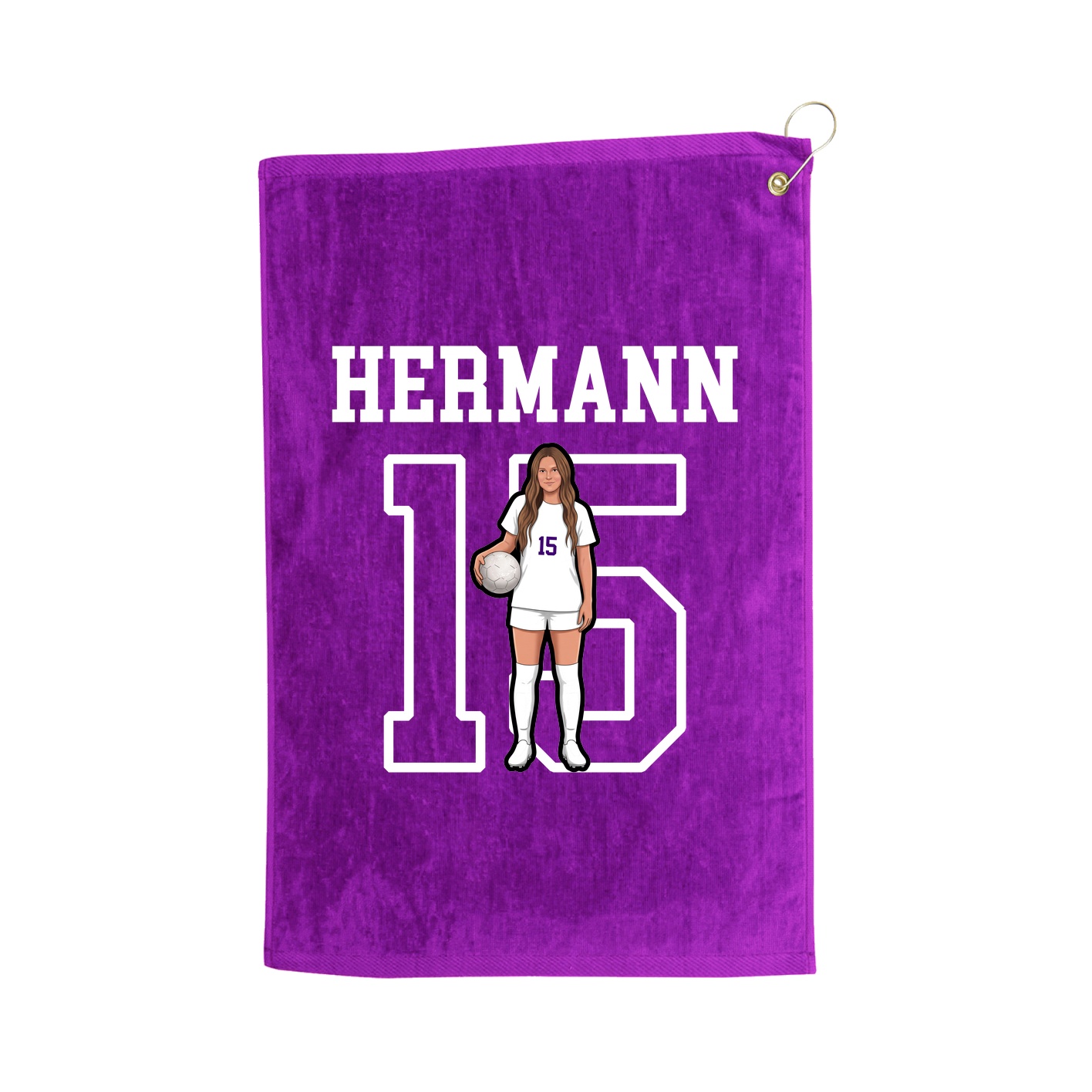 Golf Towel — Shirsey in Purple