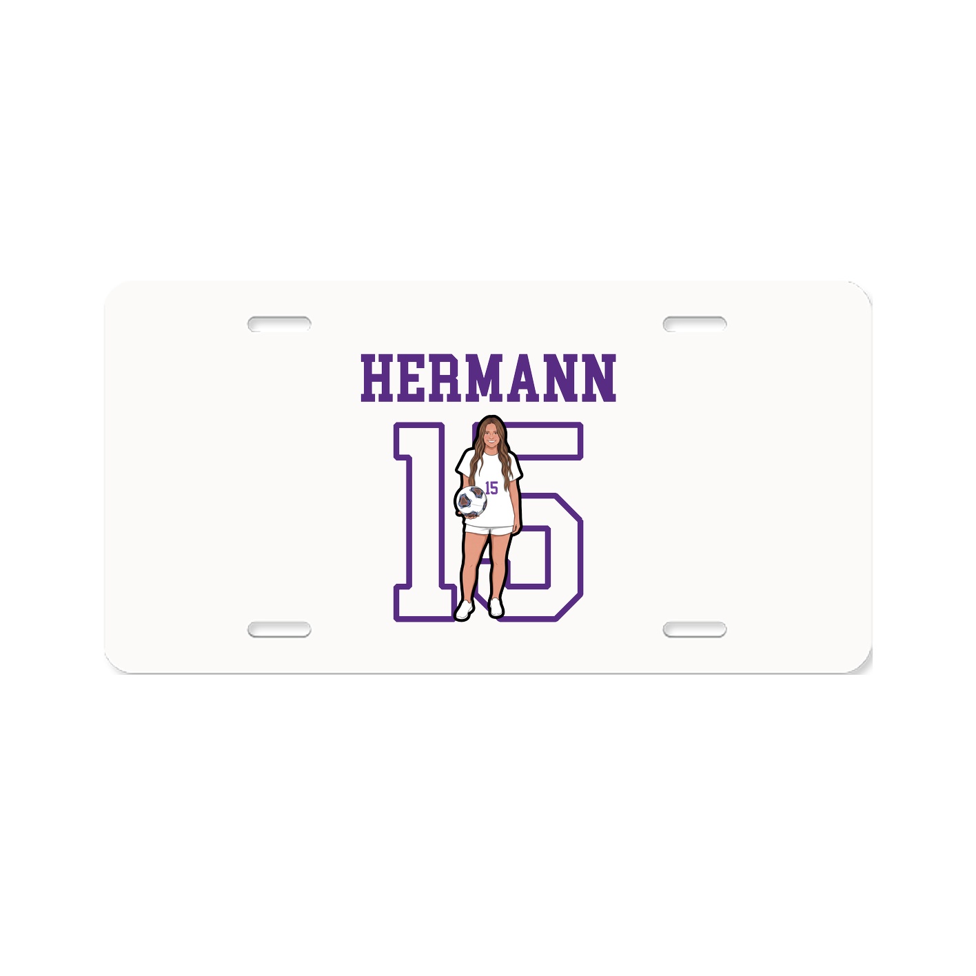 License Plate — Shirsey in Classic