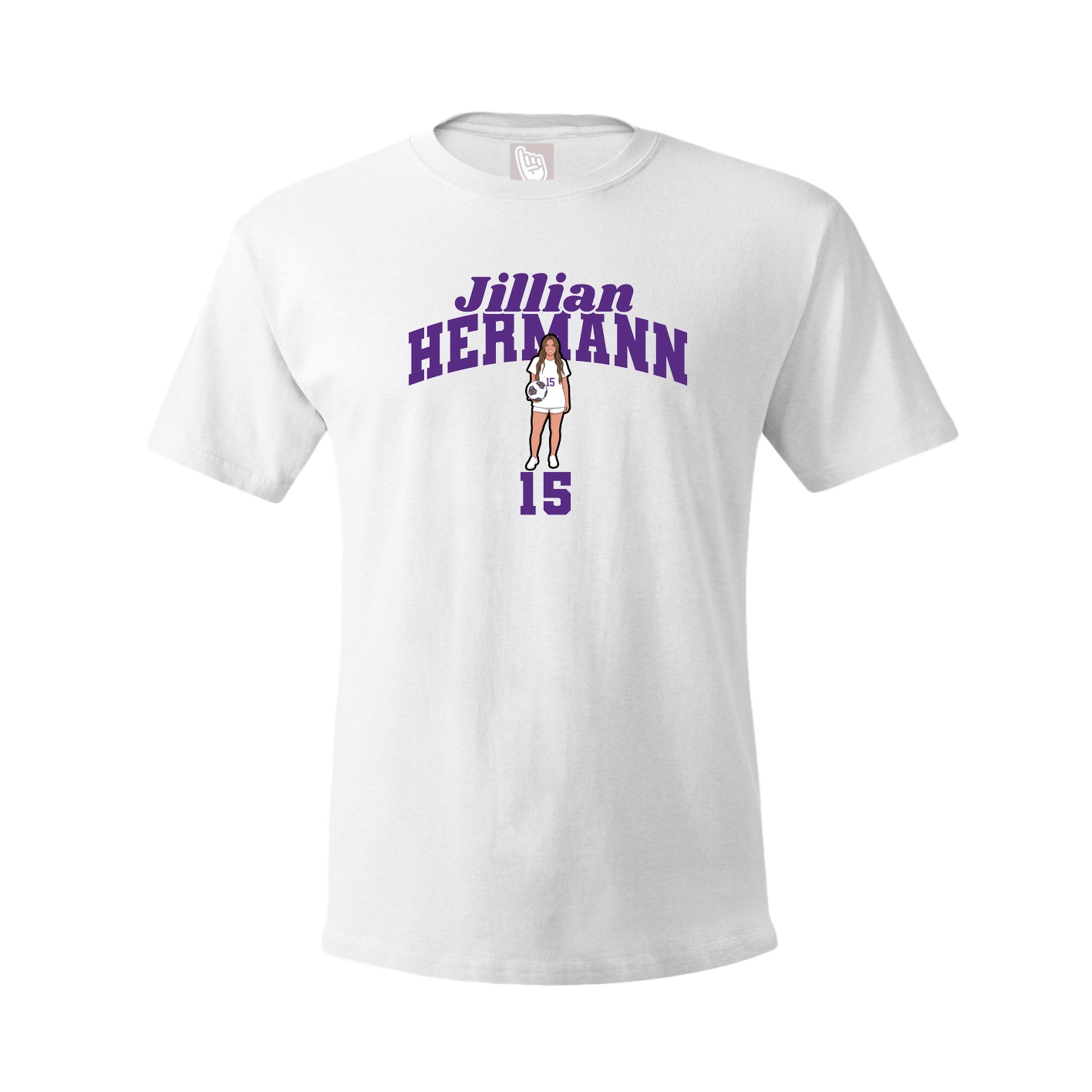 Tee — Signature Arch in White
