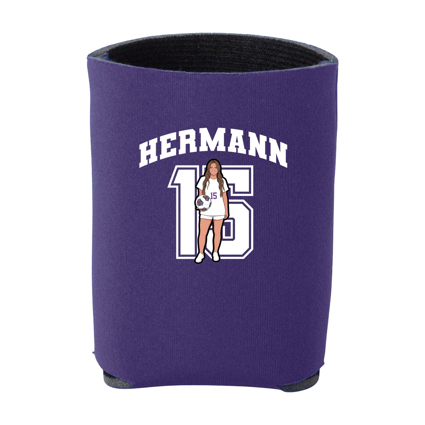 Can Holder — Number in Purple