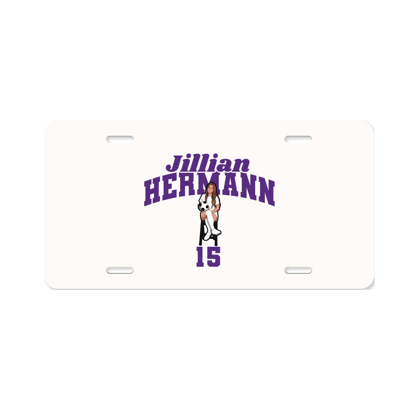 License Plate — Signature Arch in Classic