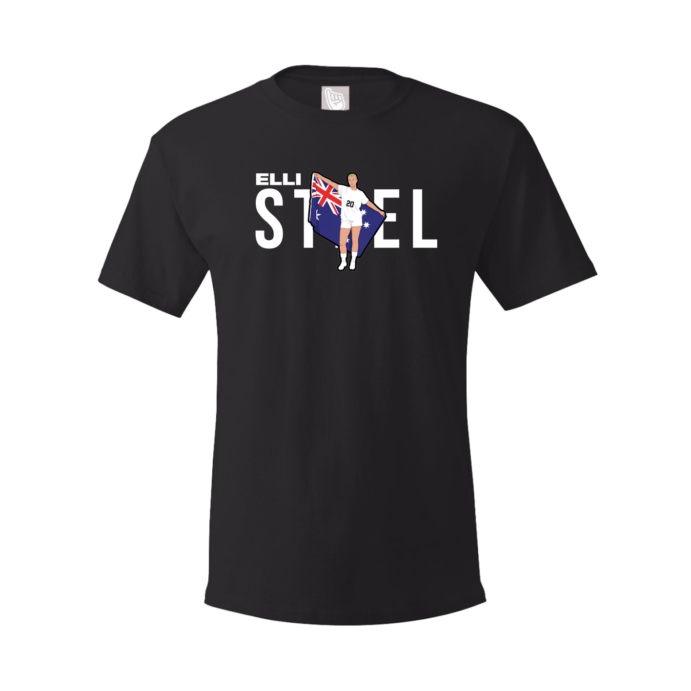 Youth Tee — Player Name in Black