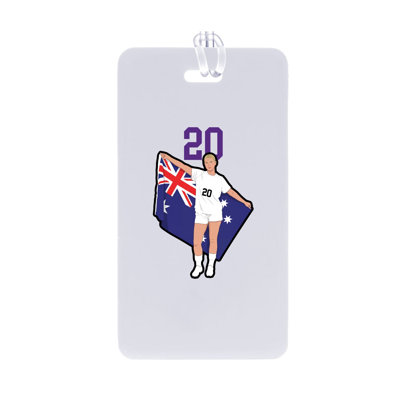 Bag Tag — Number Top in Classic