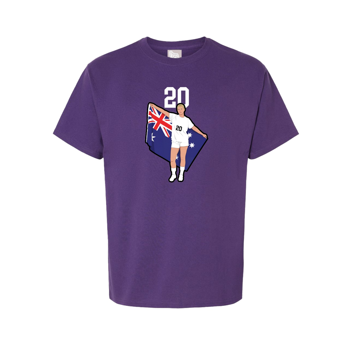 Tee — Number Top in Purple