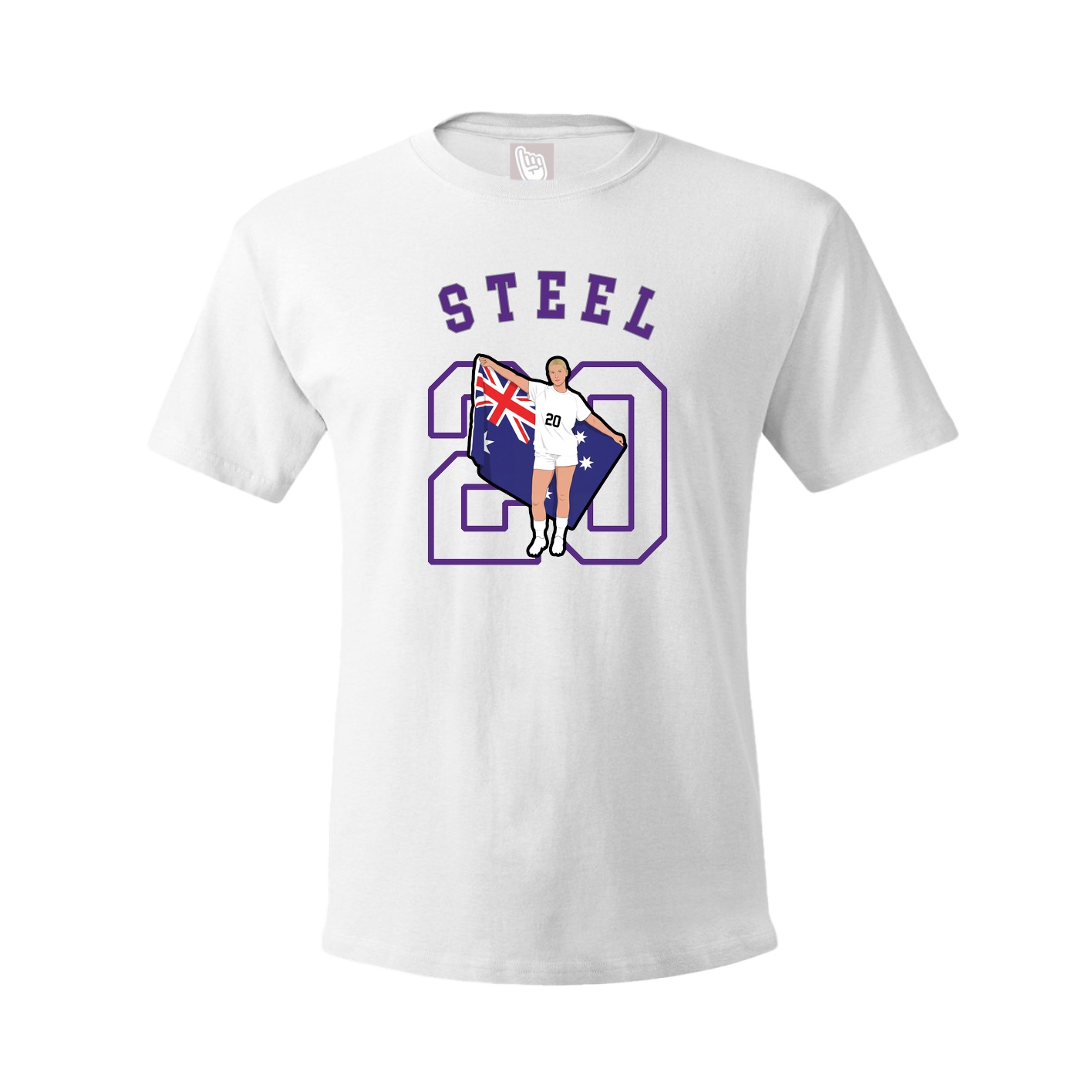Tee — Shirsey Arch in White
