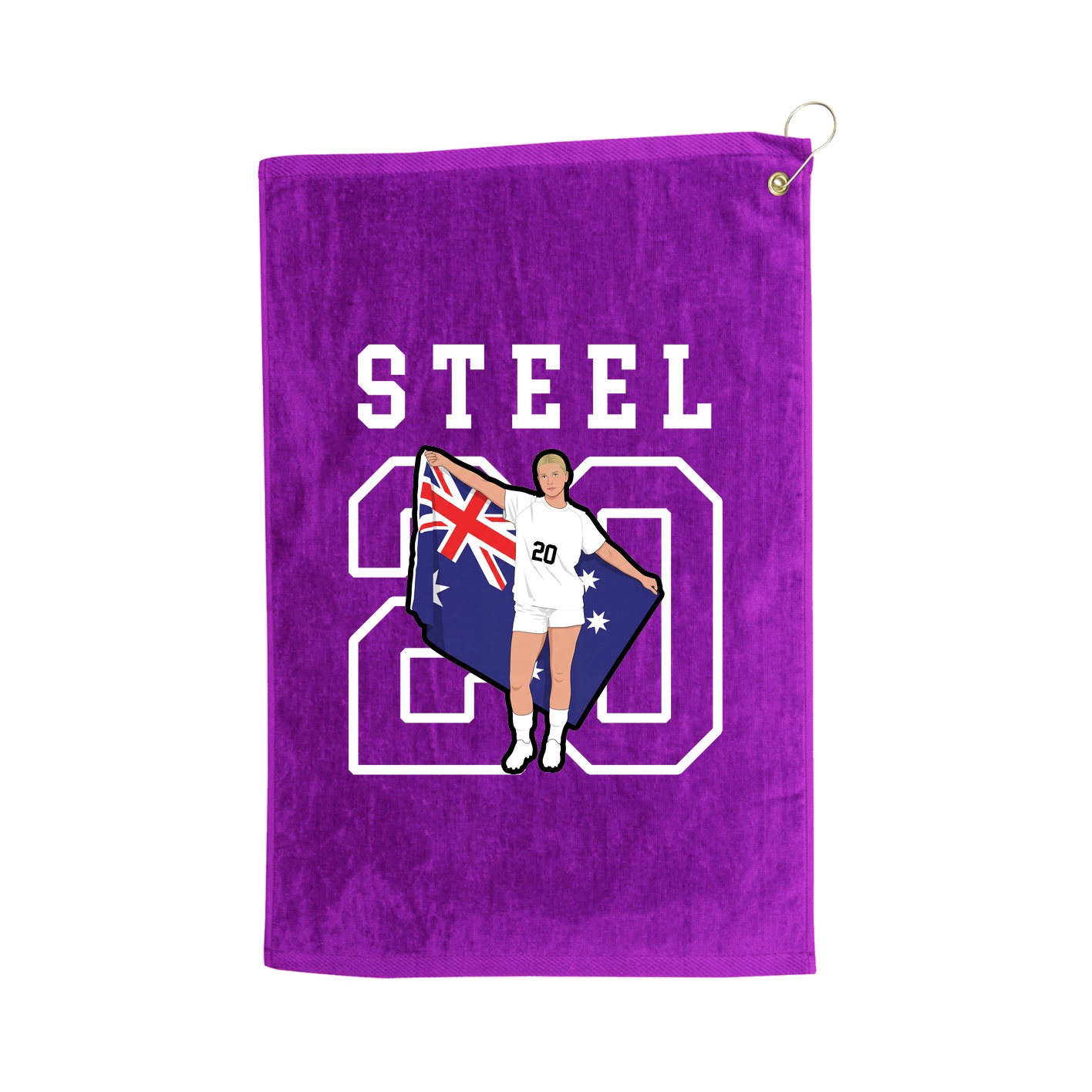 Golf Towel — Shirsey in Purple