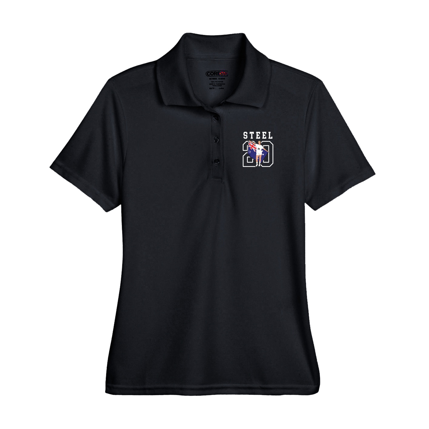 Performance Polo — Shirsey in Black