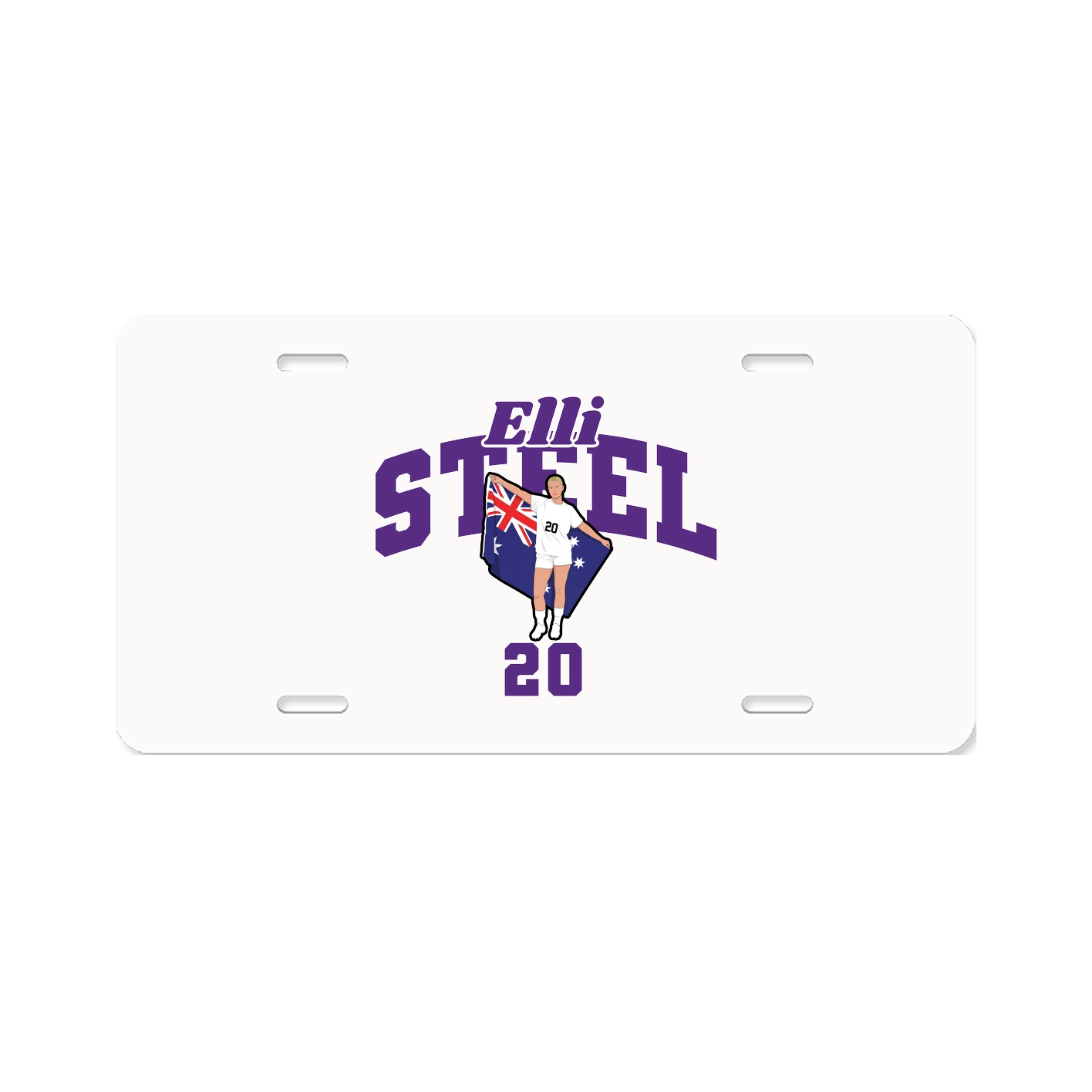 License Plate — Signature Arch in Classic