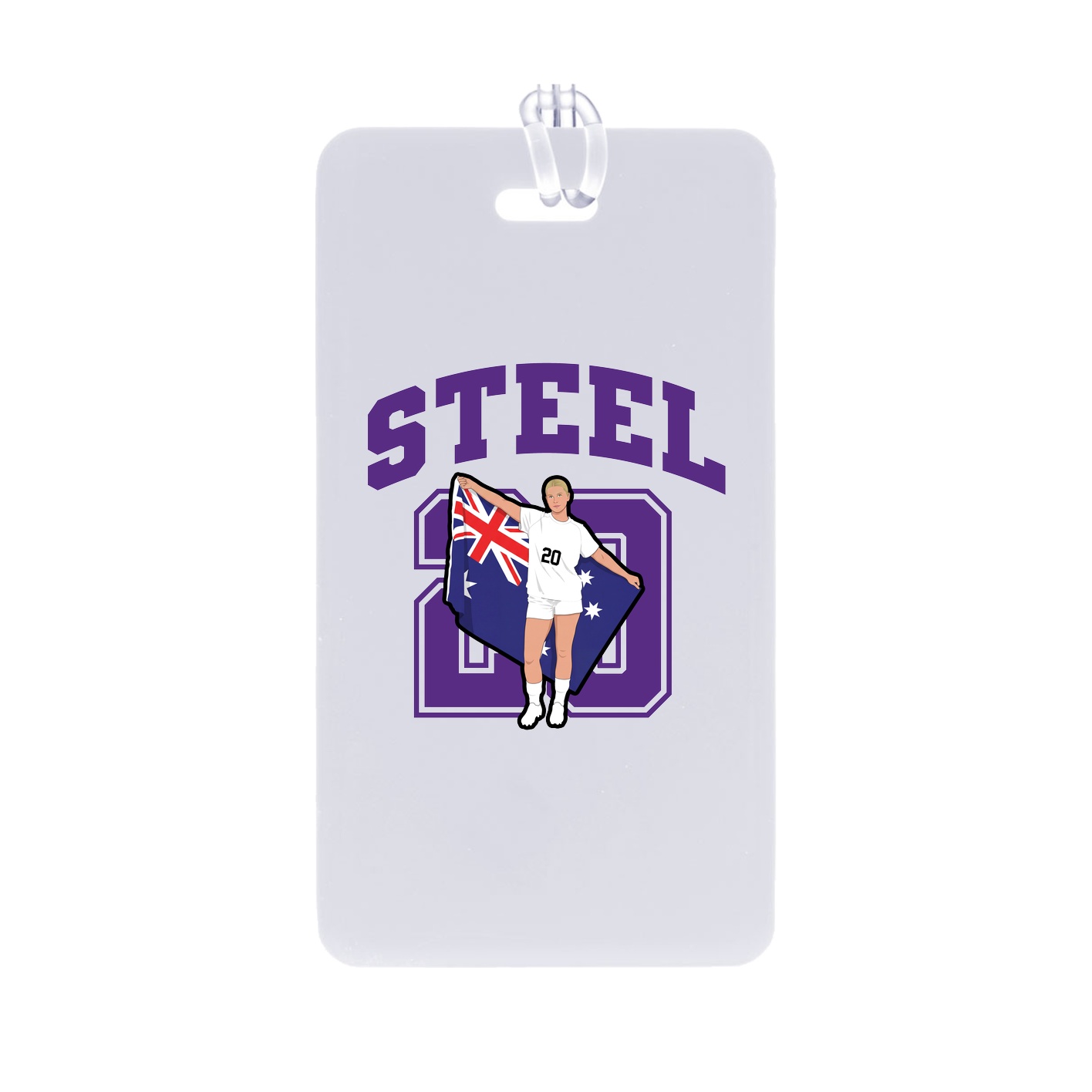 Bag Tag — Number in Classic
