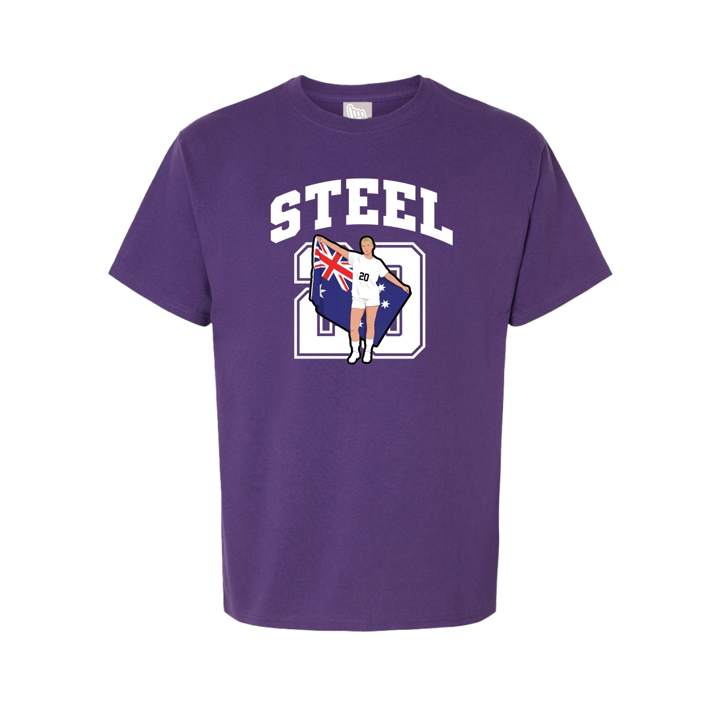 Tee — Number in Purple