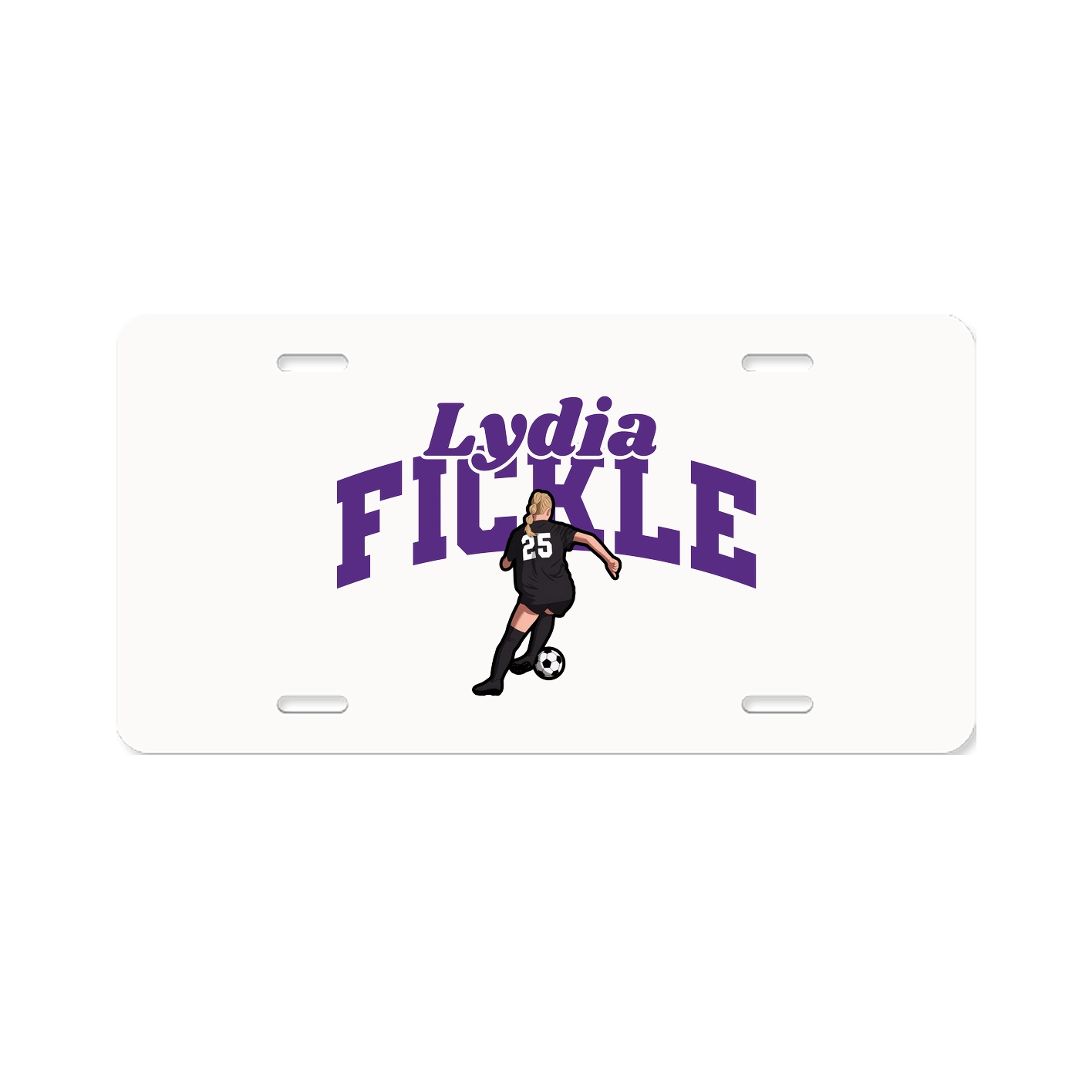 License Plate — Signature Arch in Classic