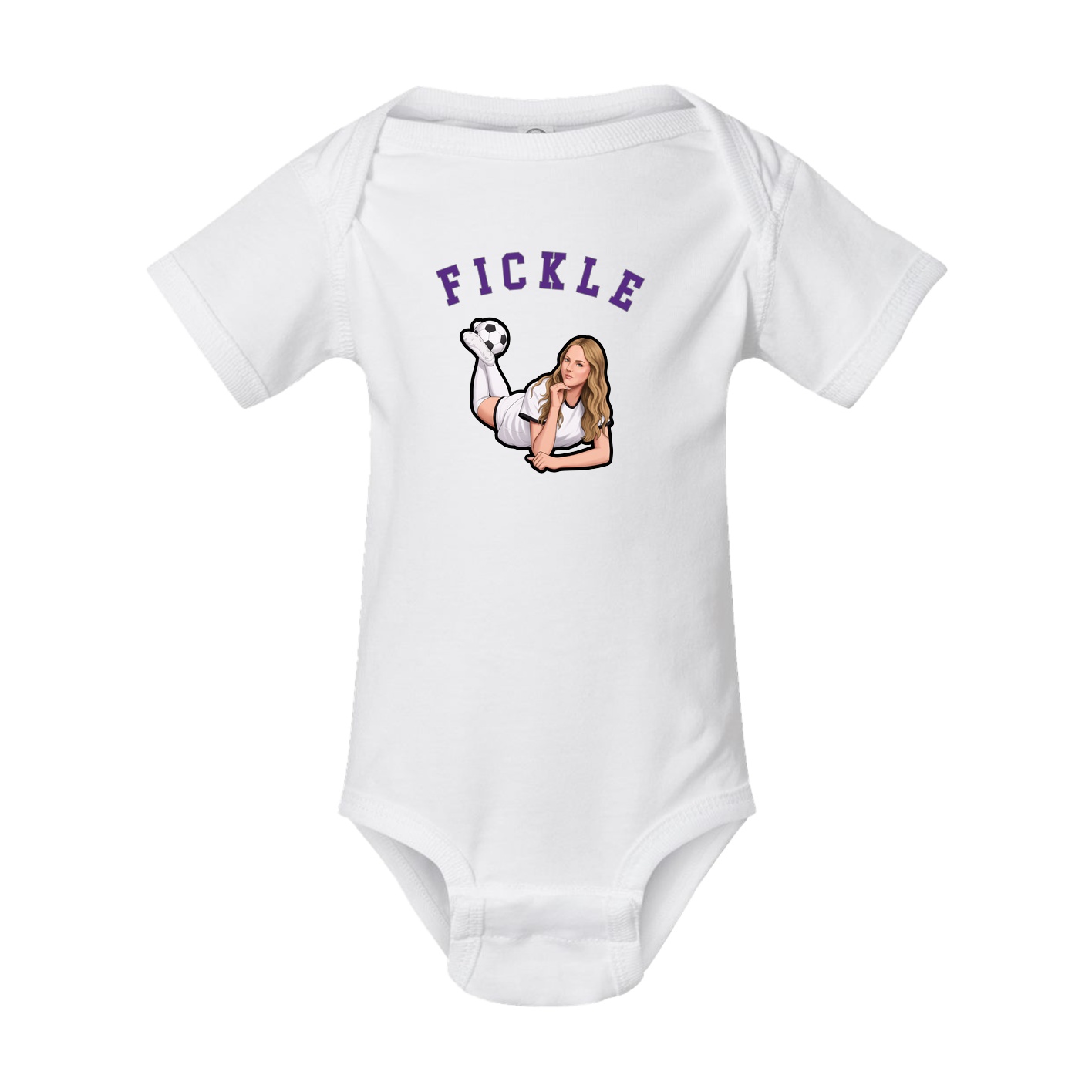 Baby Onesie — Shirsey Arch in White