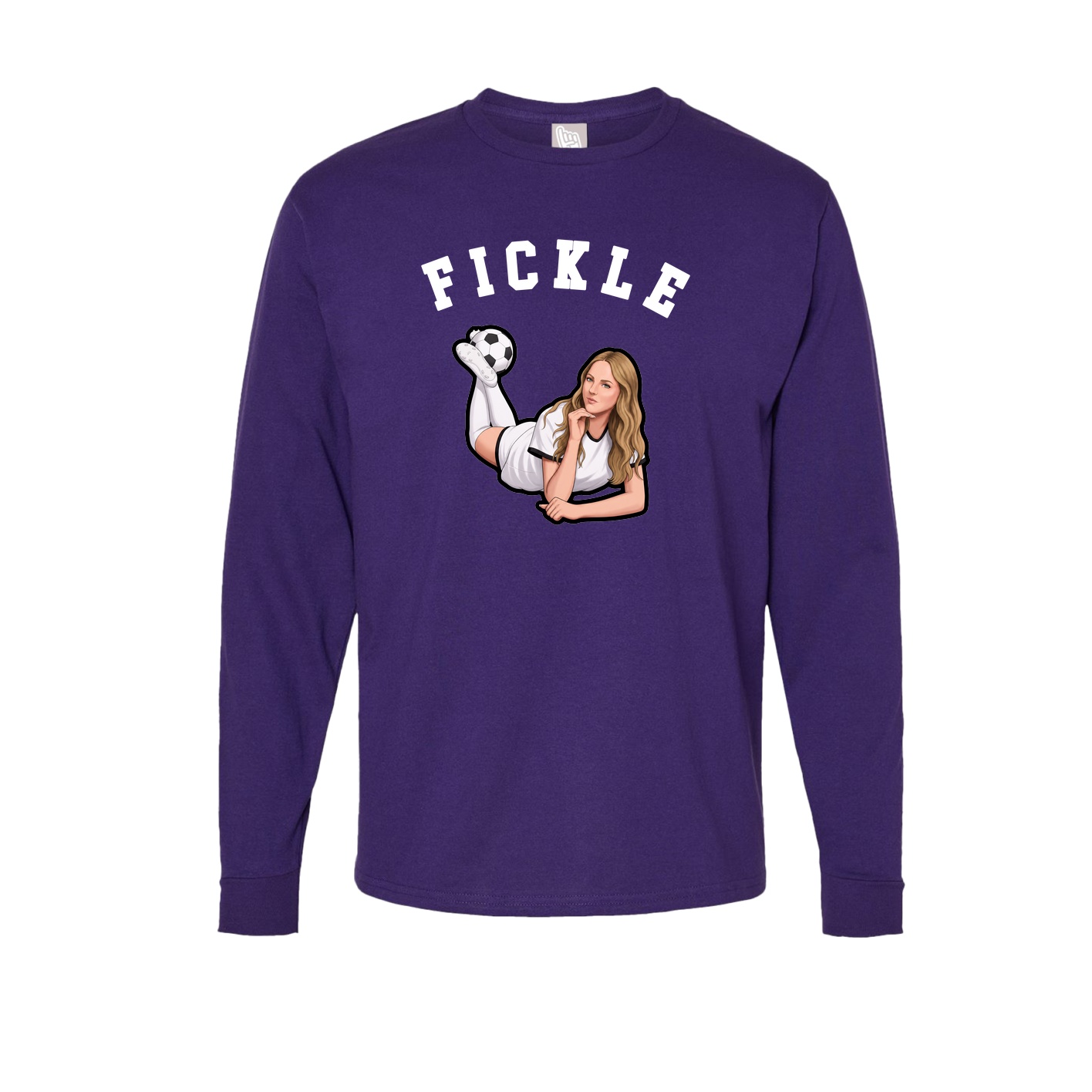 Long Sleeve Tee — Shirsey Arch in Purple