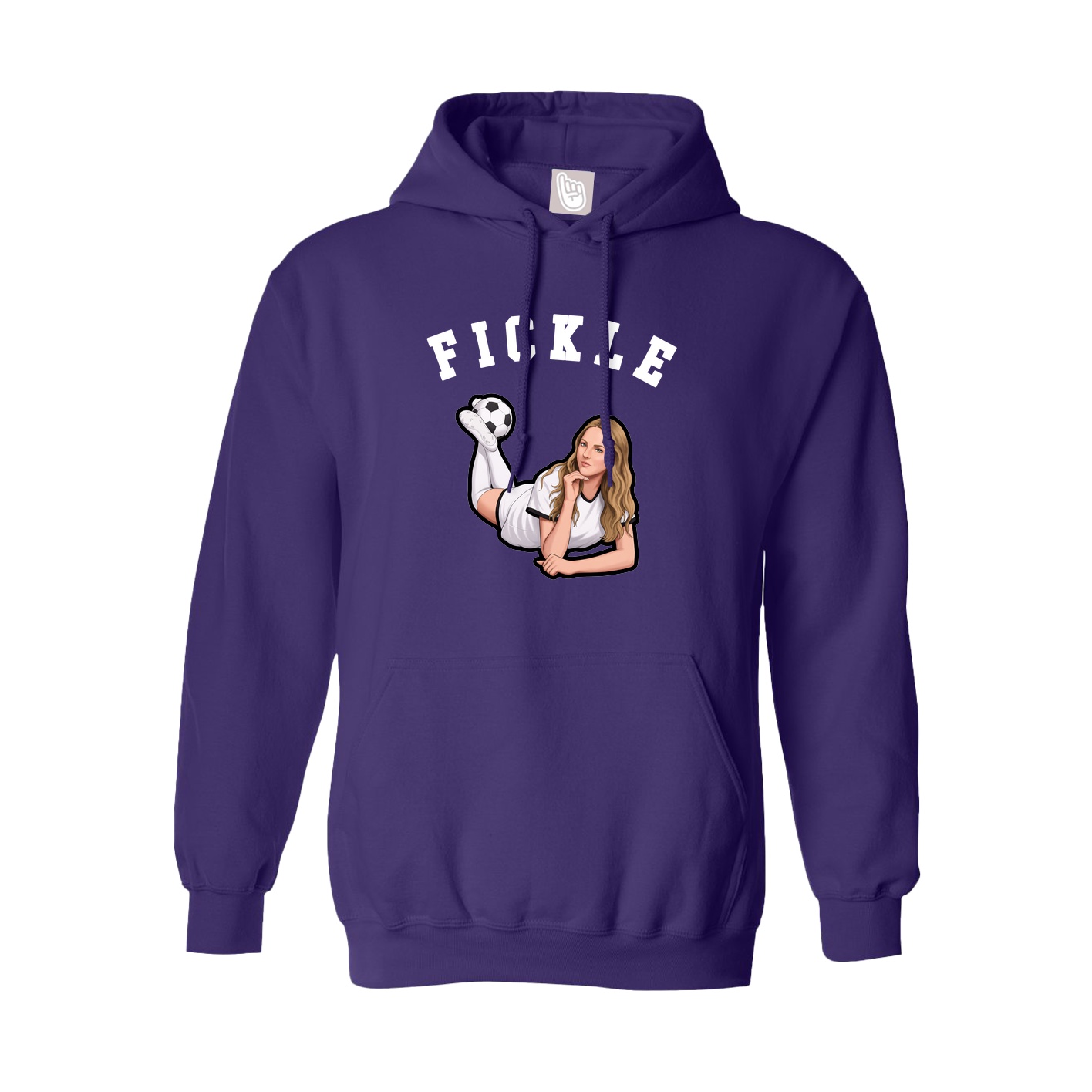 Hoodie — Shirsey Arch in Purple