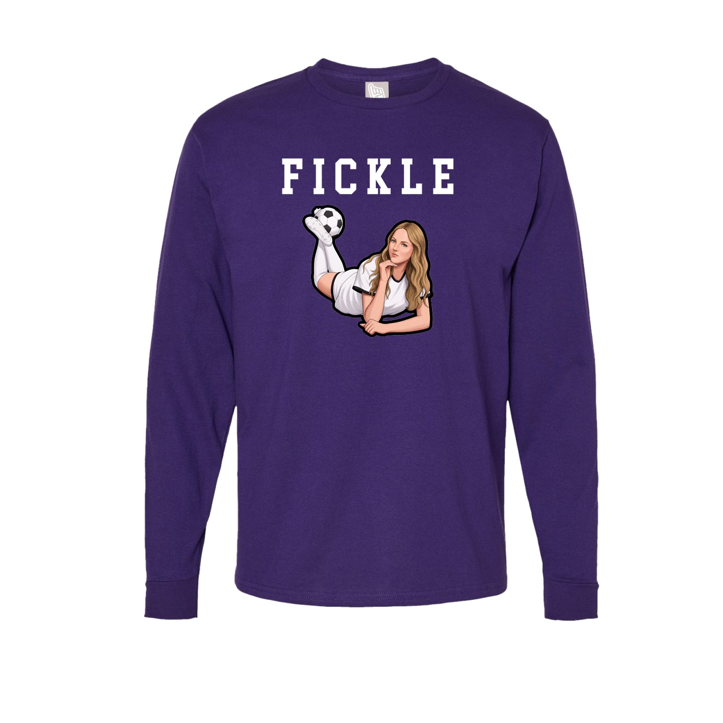 Long Sleeve Tee — Shirsey in Purple