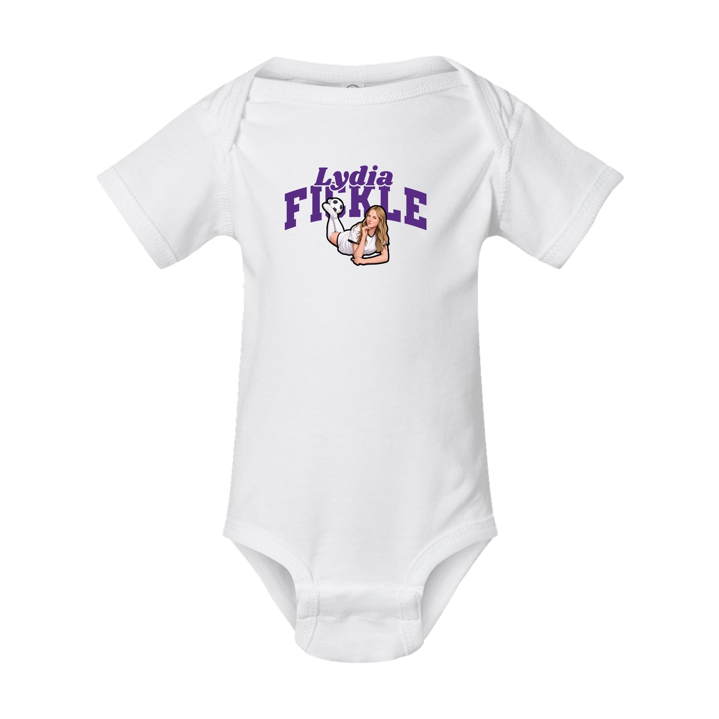 Baby Onesie — Signature Arch in White