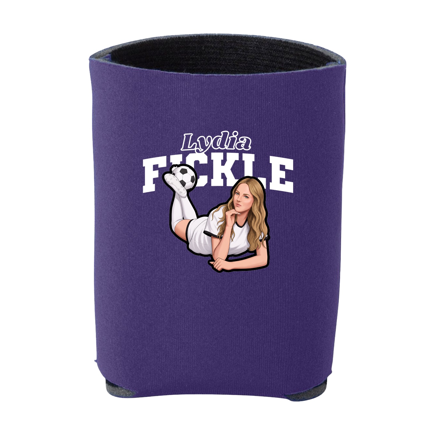 Can Holder — Name Arch in Purple