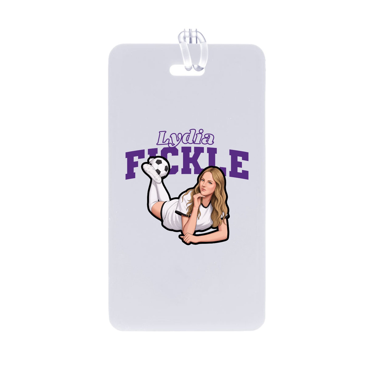 Bag Tag — Name Arch in Classic