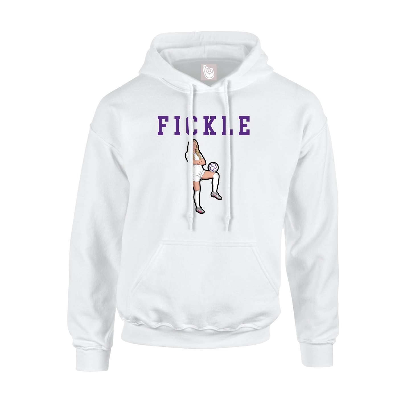 Hoodie — Shirsey in White