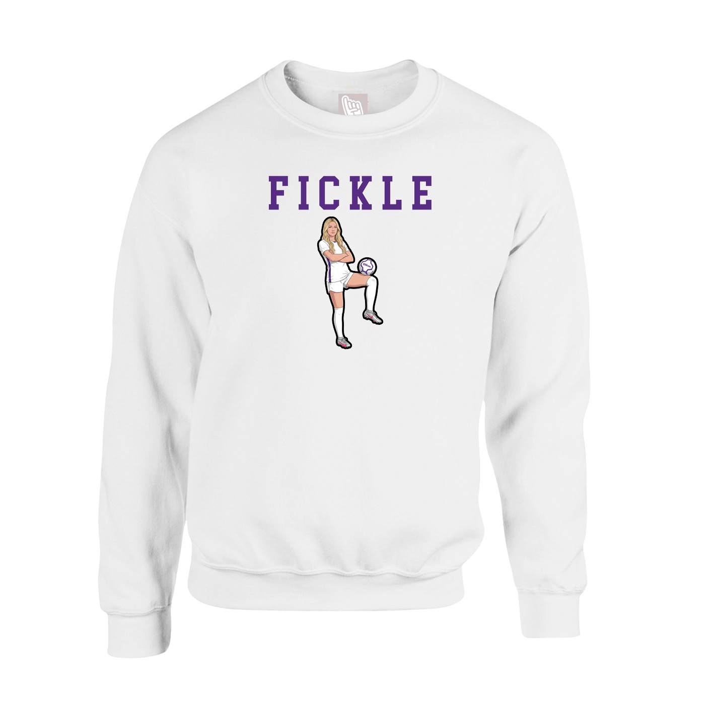 Fleece Crew — Shirsey in White